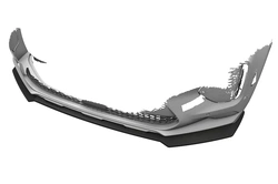 Voorspoiler Hyundai Santa Fe (Type TM) – CSR Automotive Bekerspoilerlip Glanzend Zwart