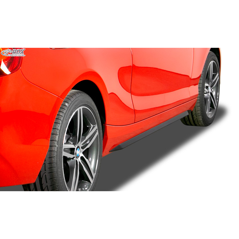 Sideskirts 'Slim'  BMW 2-Serie F22/F23 Coupe/Cabrio 2013- incl. M-Sport (ABS zwart glanzend)