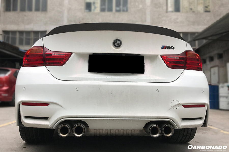 BMW F82 M4 Coupe D3 Style Carbon Fiber Spoiler 2014-2020