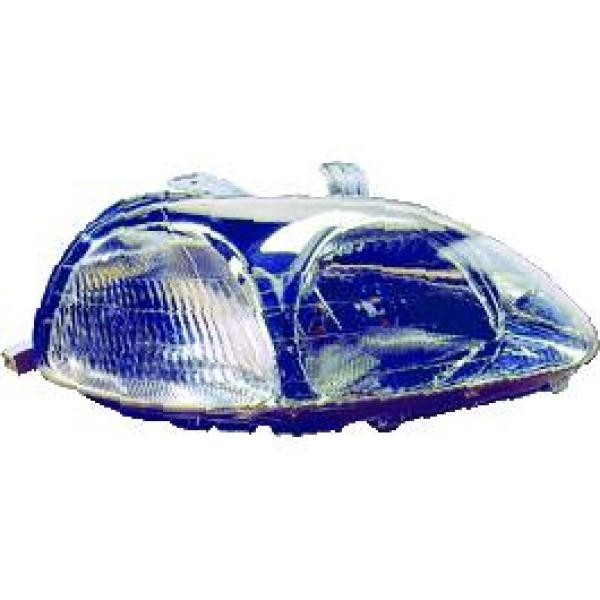 Koplamp links CIVIC 95-98 DEPO
