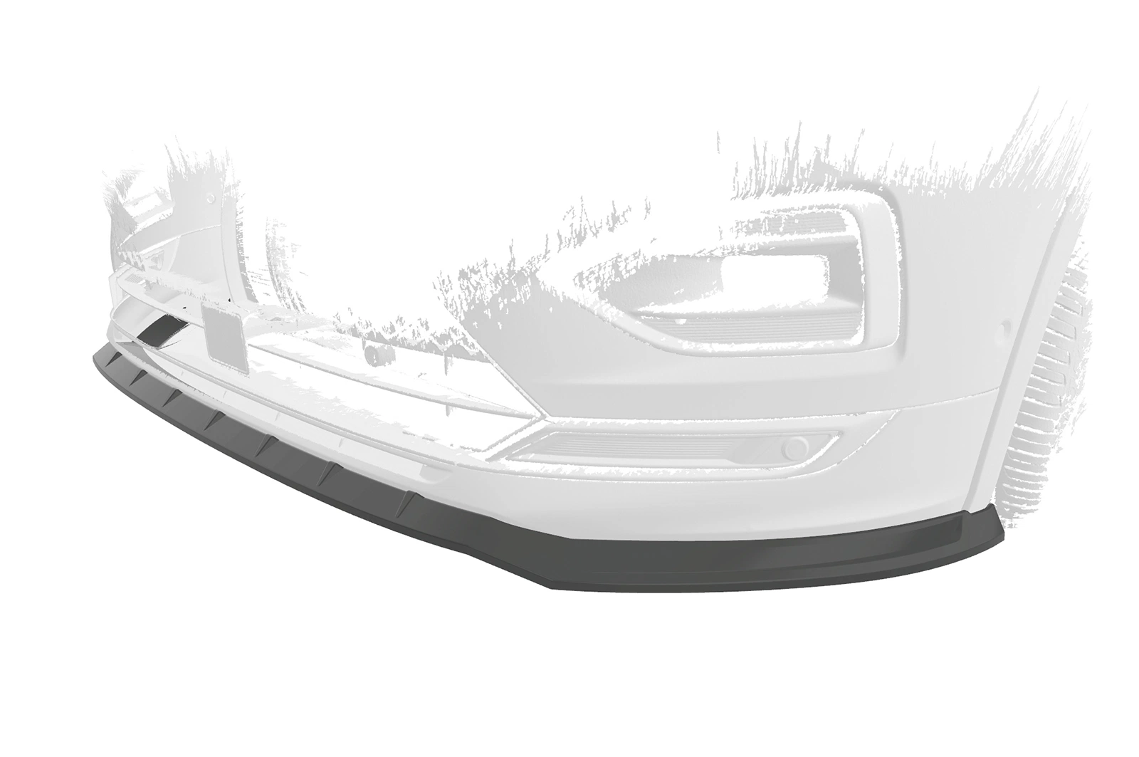 Voorspoiler Seat Tarraco FR Glans Zwart (2018–)
