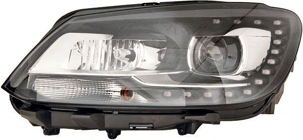 Design Koplampen VW Touran