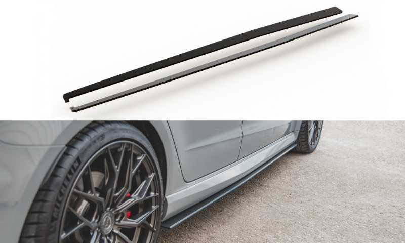 Zijskirts Diffuser Audi RS3 8V Sportback