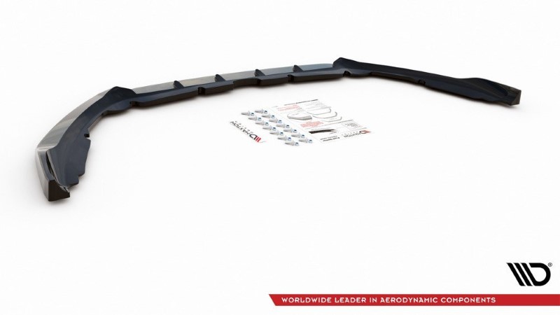 Voorspoiler Ford Mondeo Mk5 Facelift Glanzend Zwart