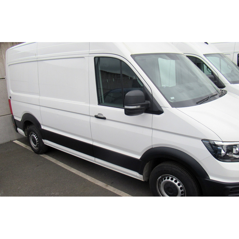 RGM Spatbordverbreders  Volkswagen Crafter 2017- / Man TGE 2017- (Korte & Lange wielbasis) - Zwart