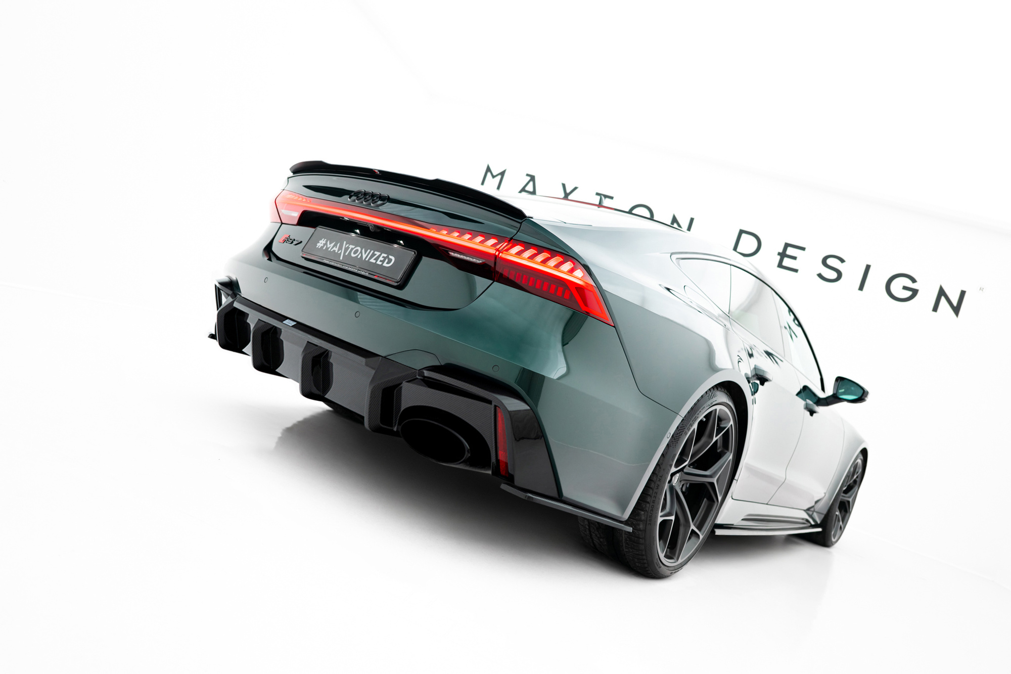 Bodykit Carbon Fiber Splitters Audi RS7 C8 (2019–2023)