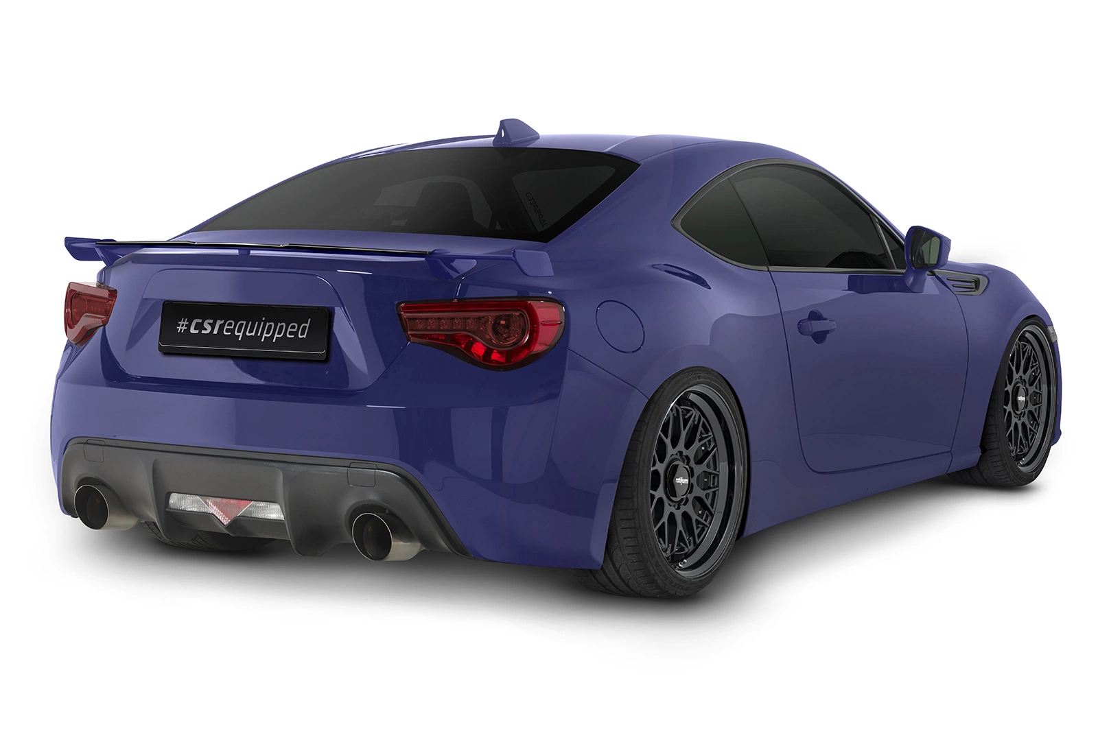 Achterspoiler Subaru BRZ (Facelift) glans zwart 2017–2020