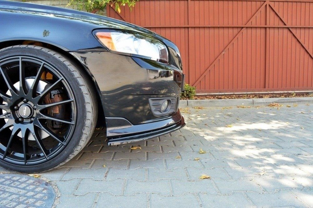 Bumper spoiler Volvo V50F R-DESIGN Gloss Black