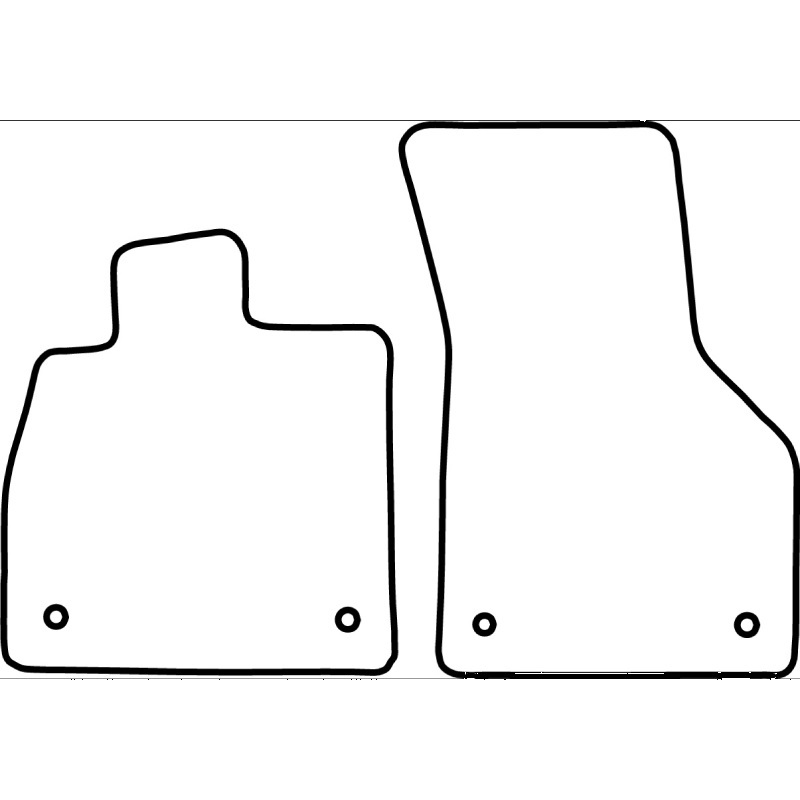Automatten  Audi TT 2014- (alleen voor)