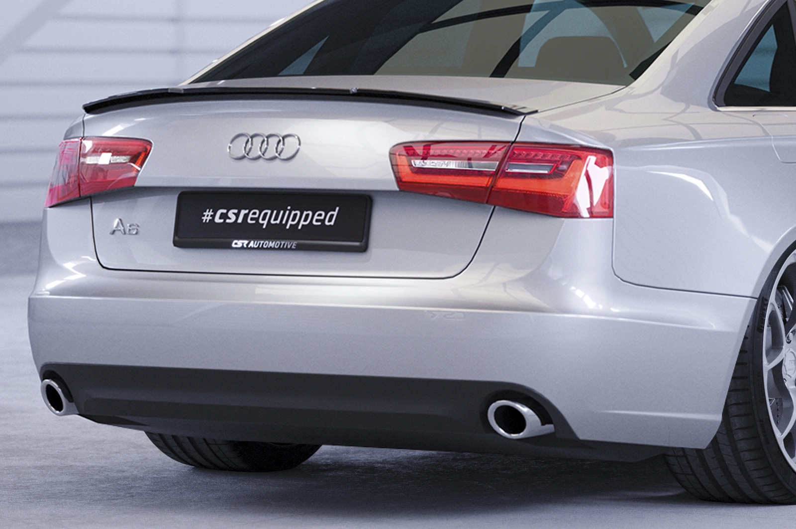 Achterspoiler Audi A6 C7 4G Glans Zwart – CSR Automotive – 2011–2018