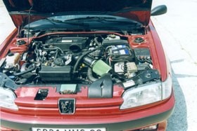 GREEN kit Peugeot 306 2.0 16V XSi 97kw met ABS