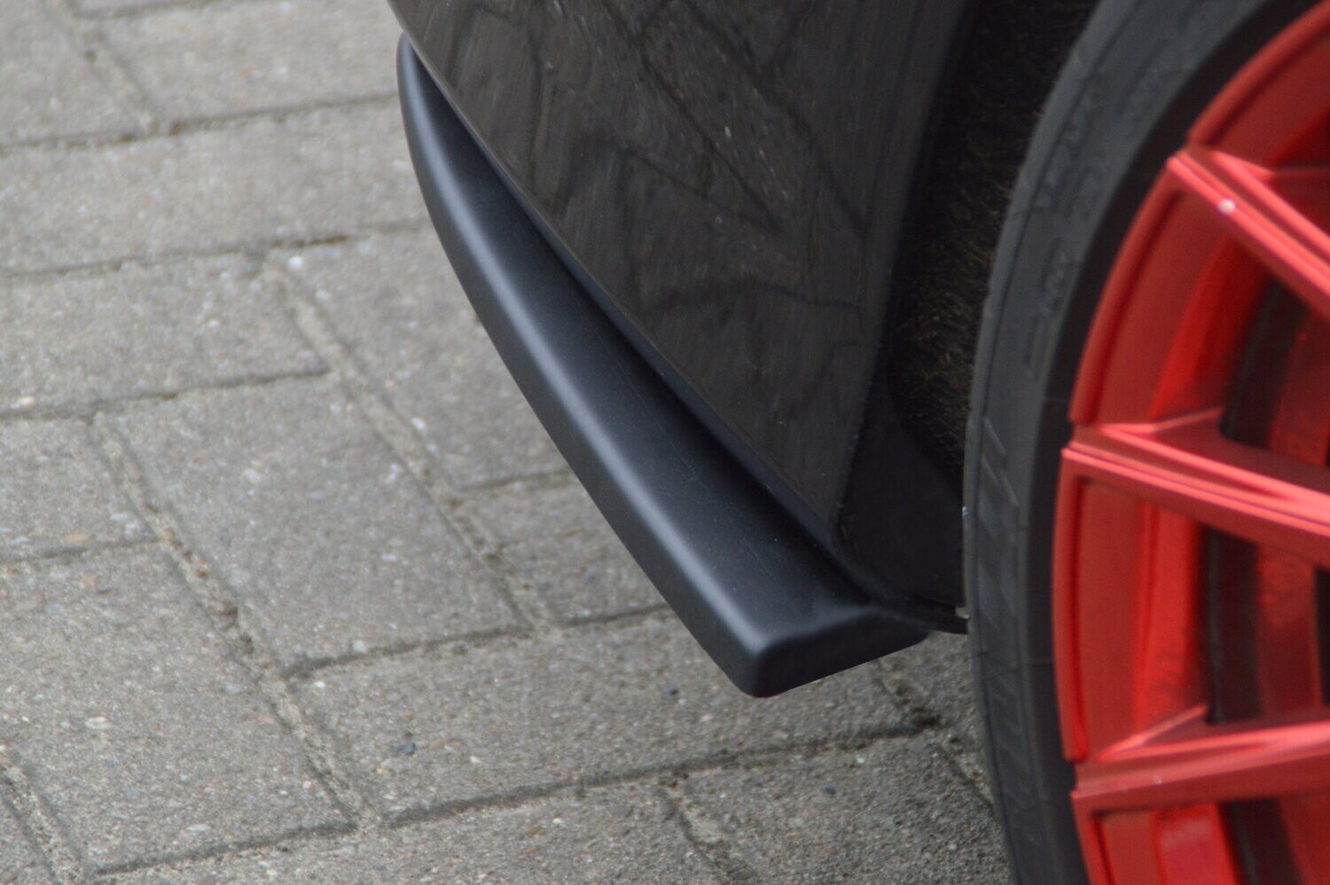 Achterschort zijpanelen Mercedes CLA 45AMG VFL