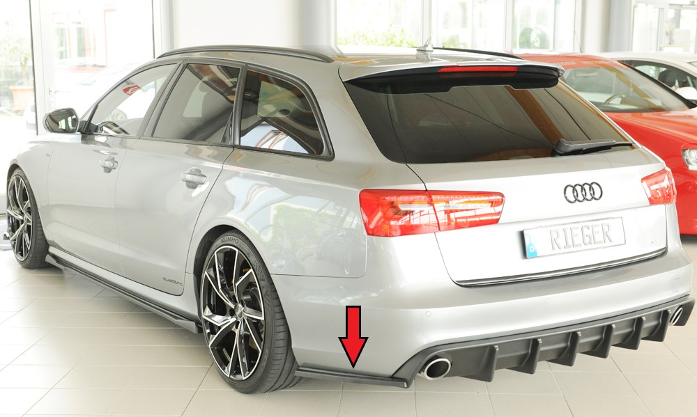 Achterzijdiffusers Audi A6 (4G/C7): 11.10-08
