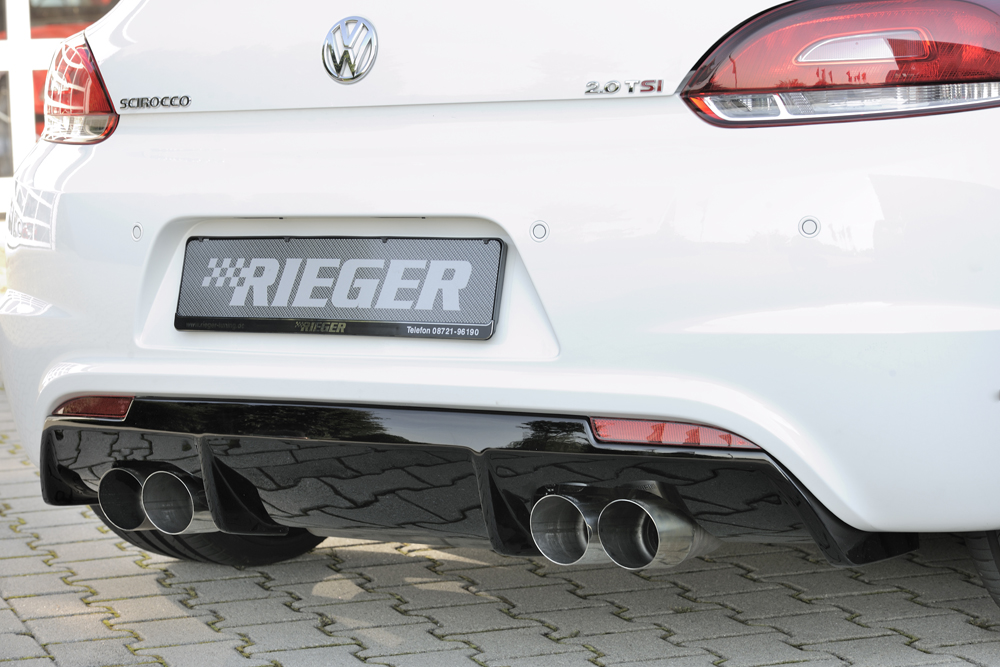 Achterbumperaanzet VW Scirocco III Rieger Tuning