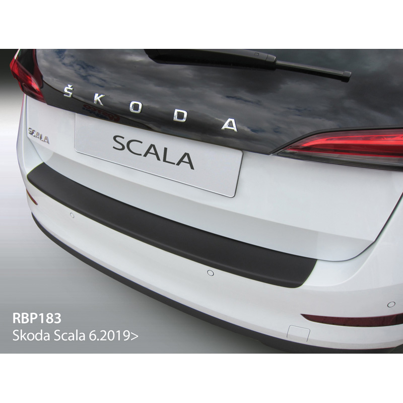 ABS Achterbumper beschermlijst  Skoda Scala 2019- Zwart