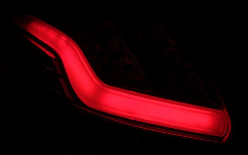 Taillights Ford Focus III 5 door 2011- LED red/Smoke