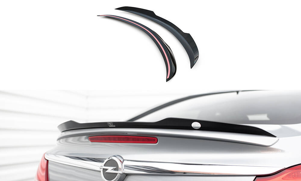 Spoiler Opel Insignia OPC Line Glans Zwart