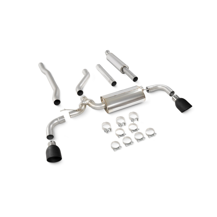 Mini Clubman F54 Cooper S 15-18 Non-GPF Model (excl. All4) Resonated Cat-Back System Scorpion