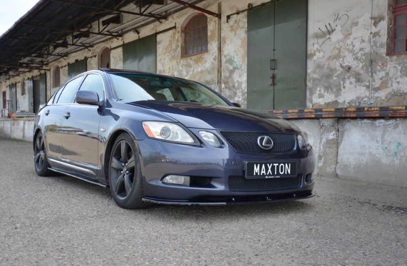 Voorspoiler Lexus GS MK.3 V.1 Glanzend Zwart