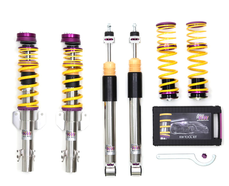 Coilover KW V3 inox VW Caddy SKN 2020-...2wd; Cargo