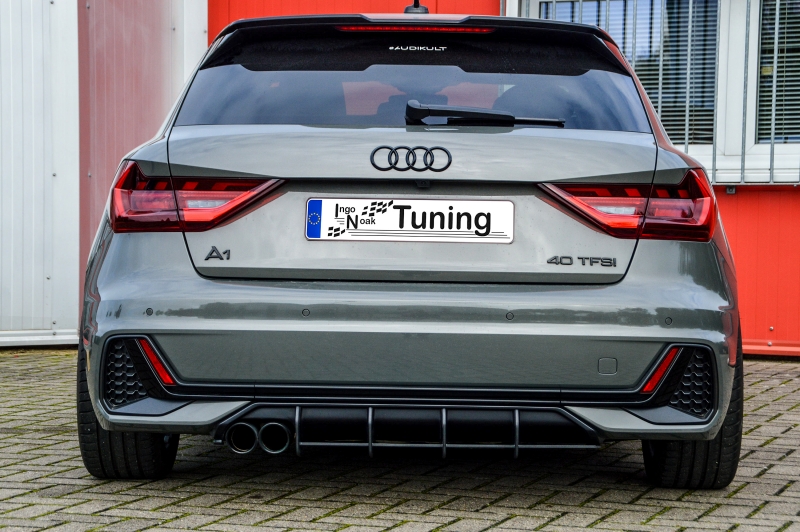 Cup Front spoiler for Audi A1 8X + Sportback Bj. 2010-2014