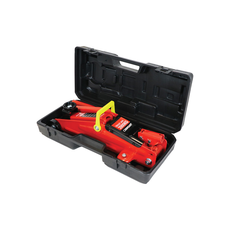 Carpoint Verrijdbare Garagekrik 2000kg in Koffer