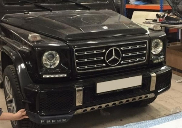 Grill Mercedes W463 G-Class 90-10