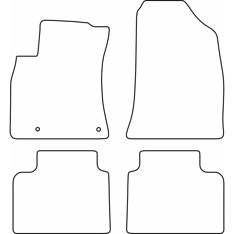 Automatten Velours  Kia K4 Hatchback 2026-