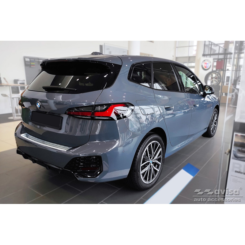 RVS Achterbumperprotector  BMW 2-Serie Active Tourer U06 M-Pakket 2021- 'Ribs'