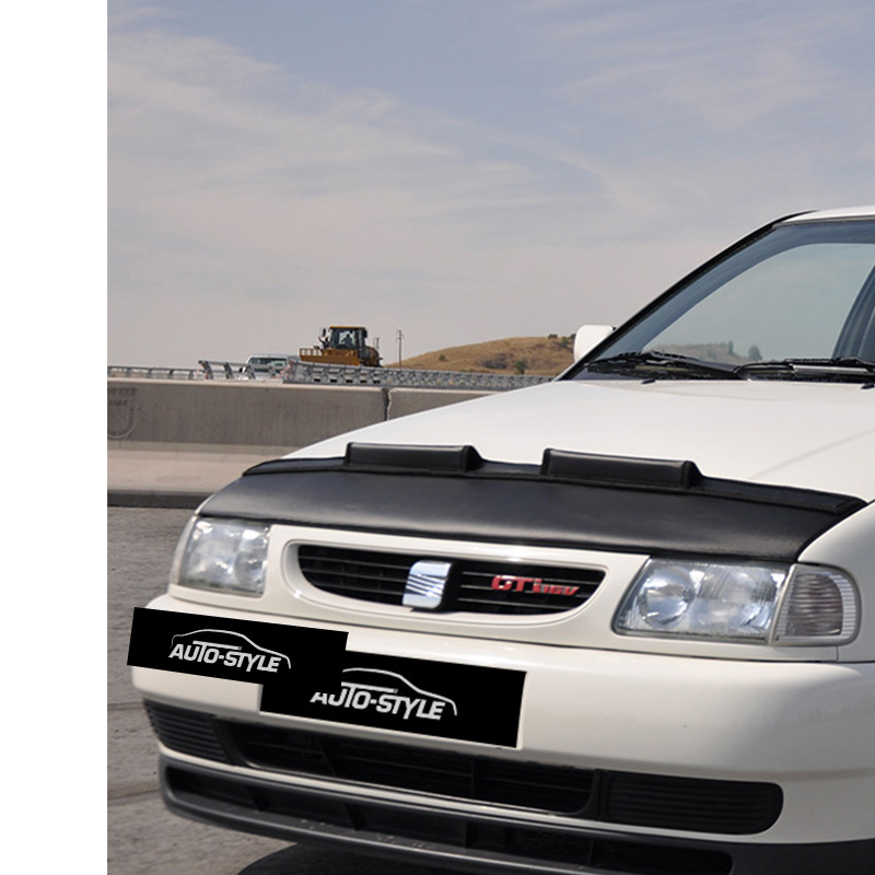 Motorkapsteenslaghoes  Seat Cordoba/Ibiza 6K 1993-1999 carbon-look