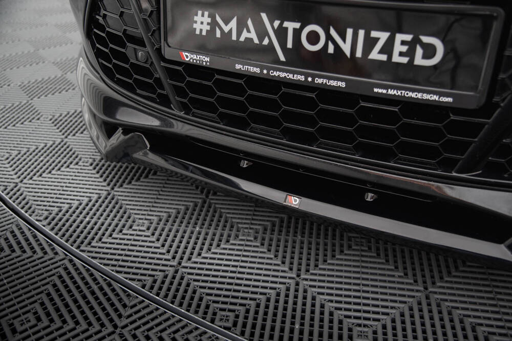 Voorspoiler V.2 Ford Mondeo ST-Line FL Maxton Glans Zwart