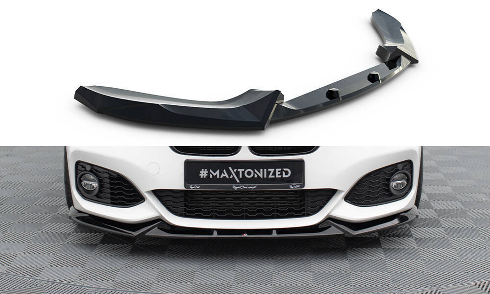 Voorspoiler V.5 BMW 1 M-pack / M140i F20 Facelift