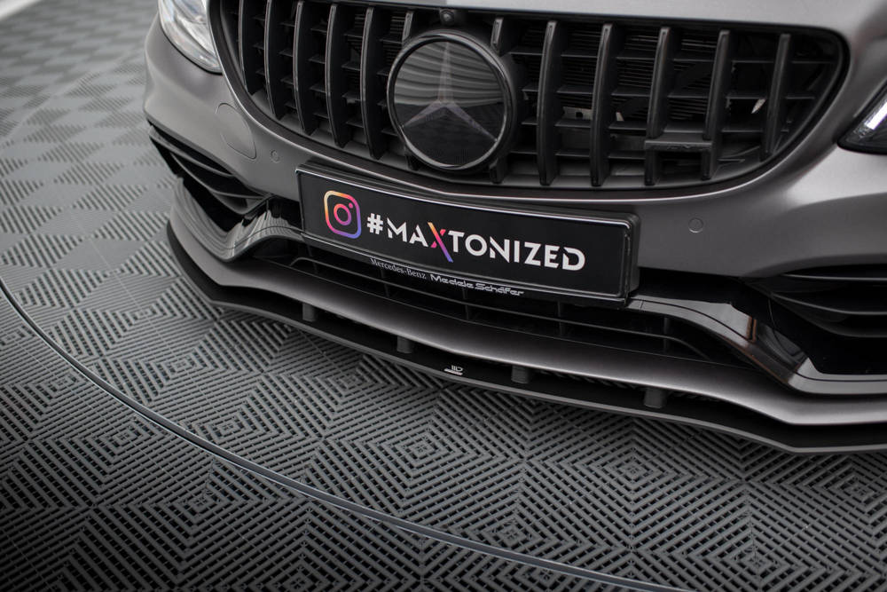 Voorspoiler Street Pro Mercedes AMG C63 Sedan / Estate FL Maxton