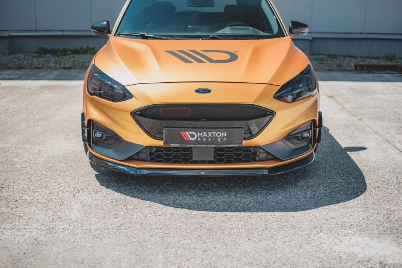 Voorspoiler Ford Focus ST / ST-Line Mk4 V.8 Glanzend Zwart