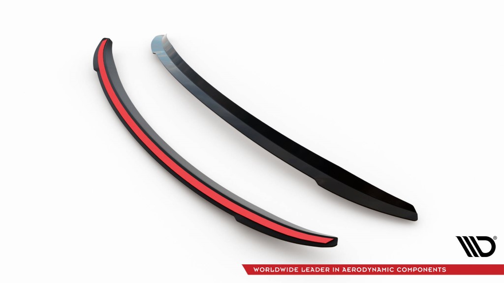 Motorkap Spoiler Volkswagen Golf 8 alle Maxton Glans Zwart