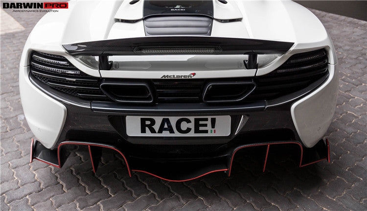 McLaren MP4 12C BKSS Style Carbon Fiber Diffuser 2011-2017