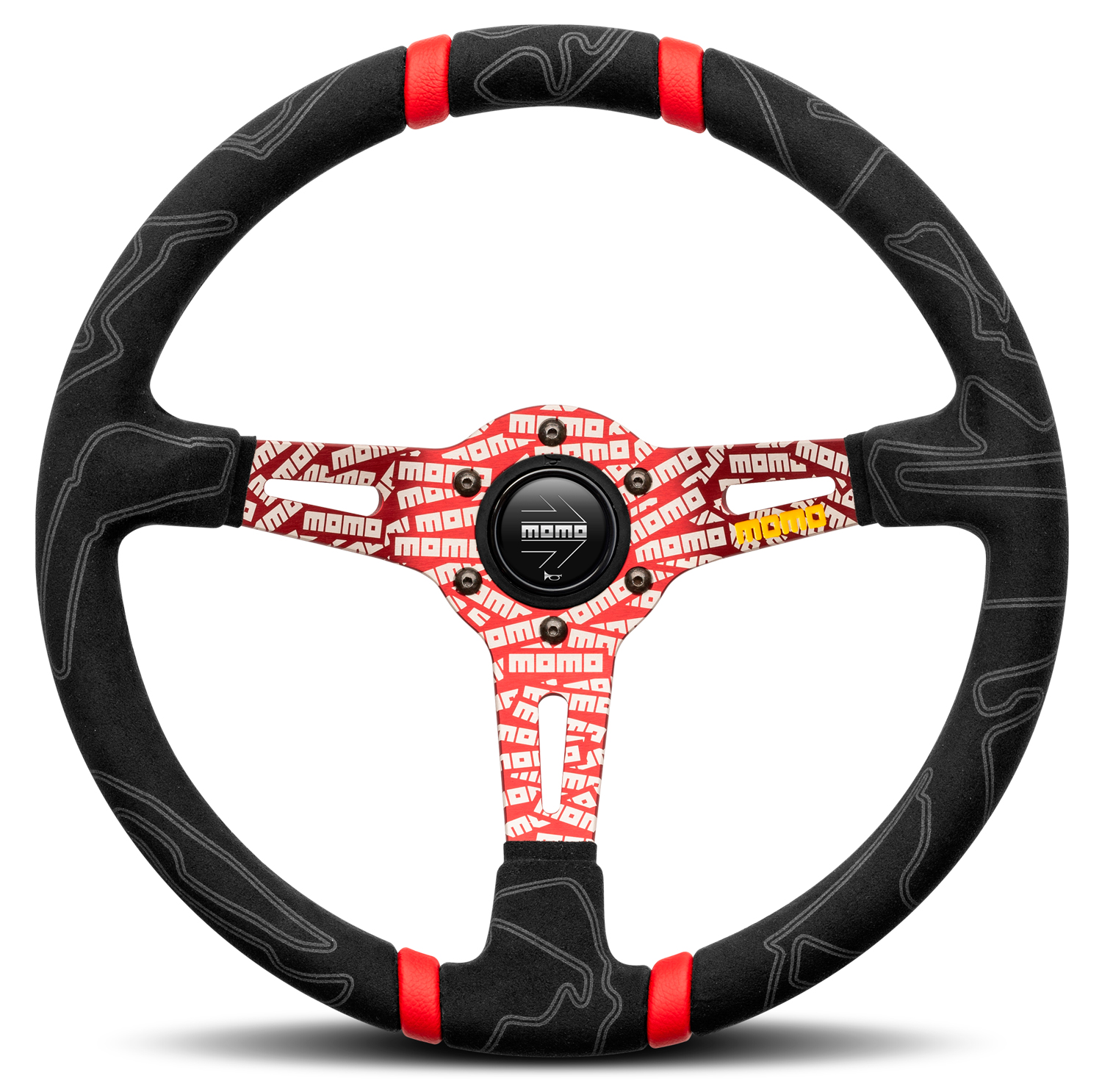 Momo Tuning Ultra 350mm Rood