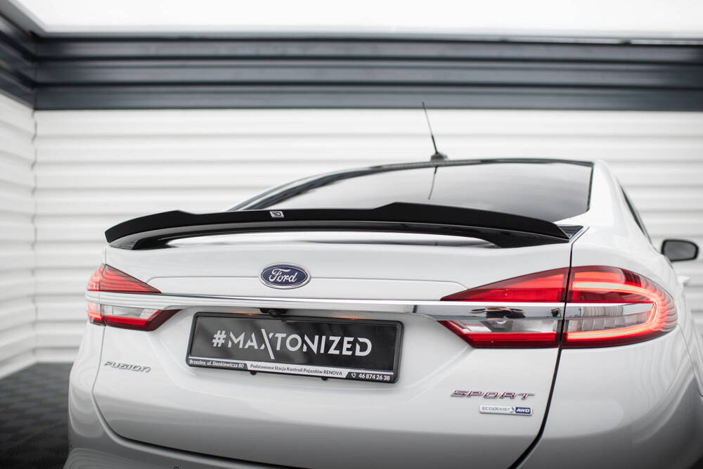 Spoiler Ford Mondeo Sport Facelift Maxton Glans Zwart