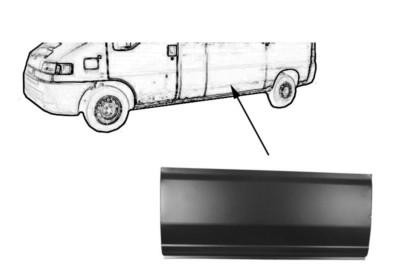 zijpaneel, lange wielbsis, links Fiat Ducato, 2002-2006