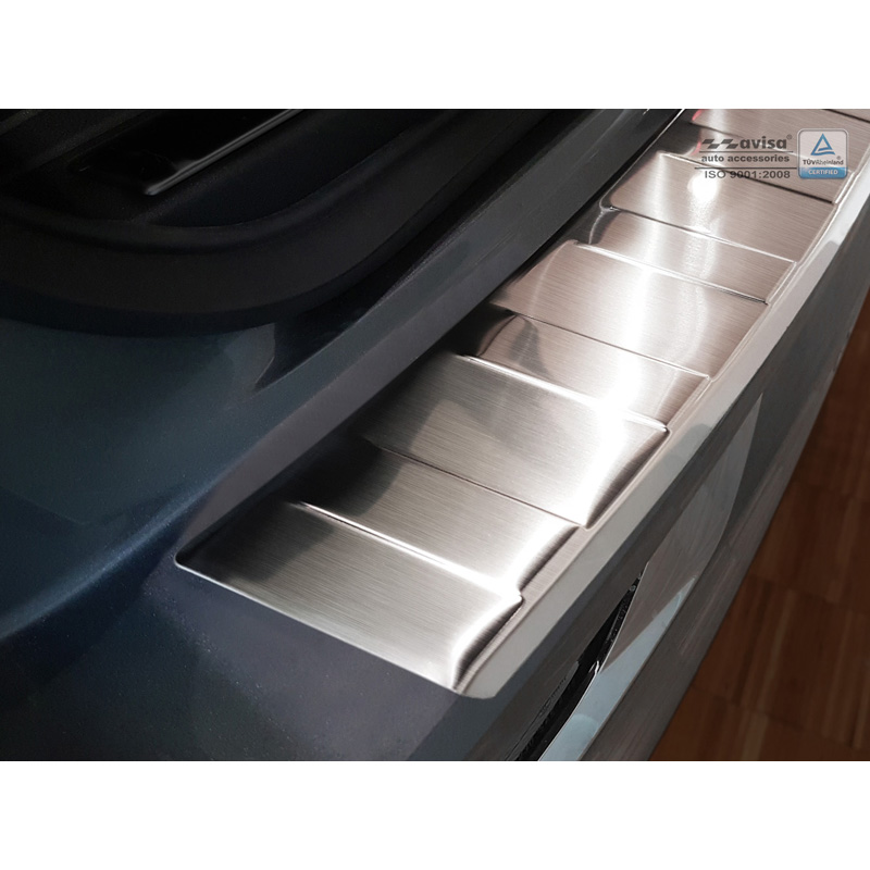 RVS Achterbumperprotector Volvo XC60 II 2017- 'Ribs'