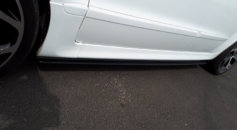 Zijskirts Diffusers Ford S-Max Titanium Mk1 FL Glanzend Zwart