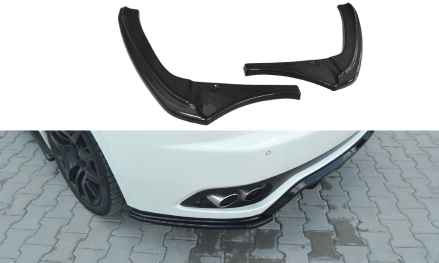 Zijdiffuser V.2 Maserati Granturismo Maxton Glans Zwart