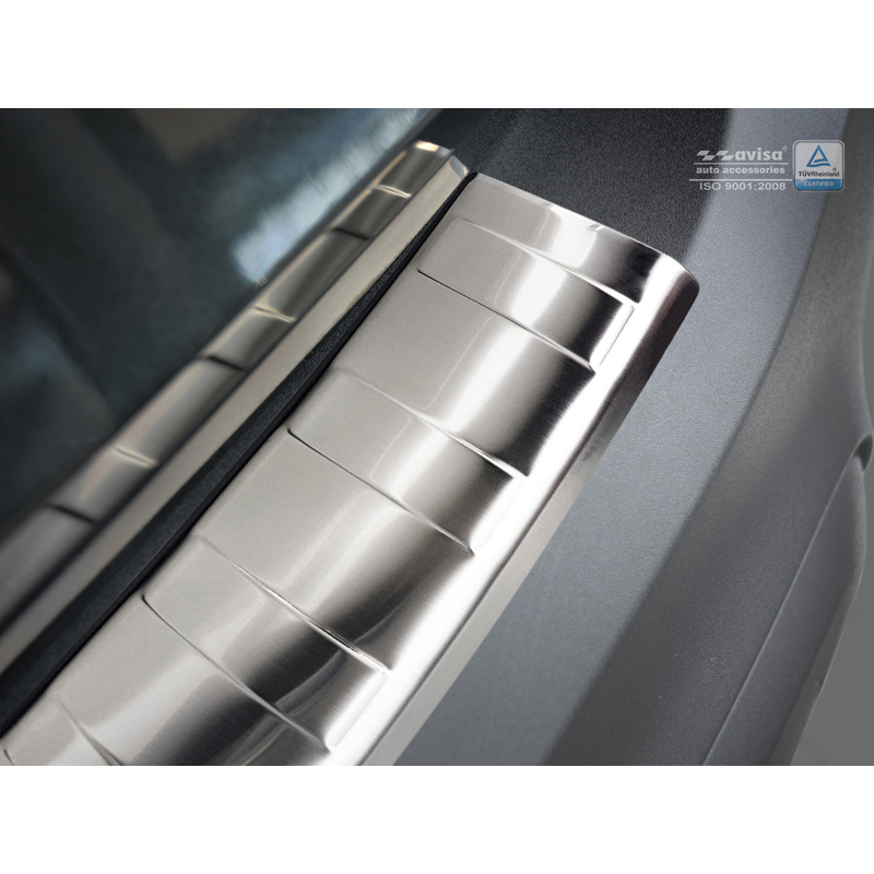 RVS Achterbumperprotector Opel Crossland 2017- 'Ribs'