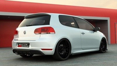 Diffuser VW Golf 6 GTI - 1 Uitlaatgat