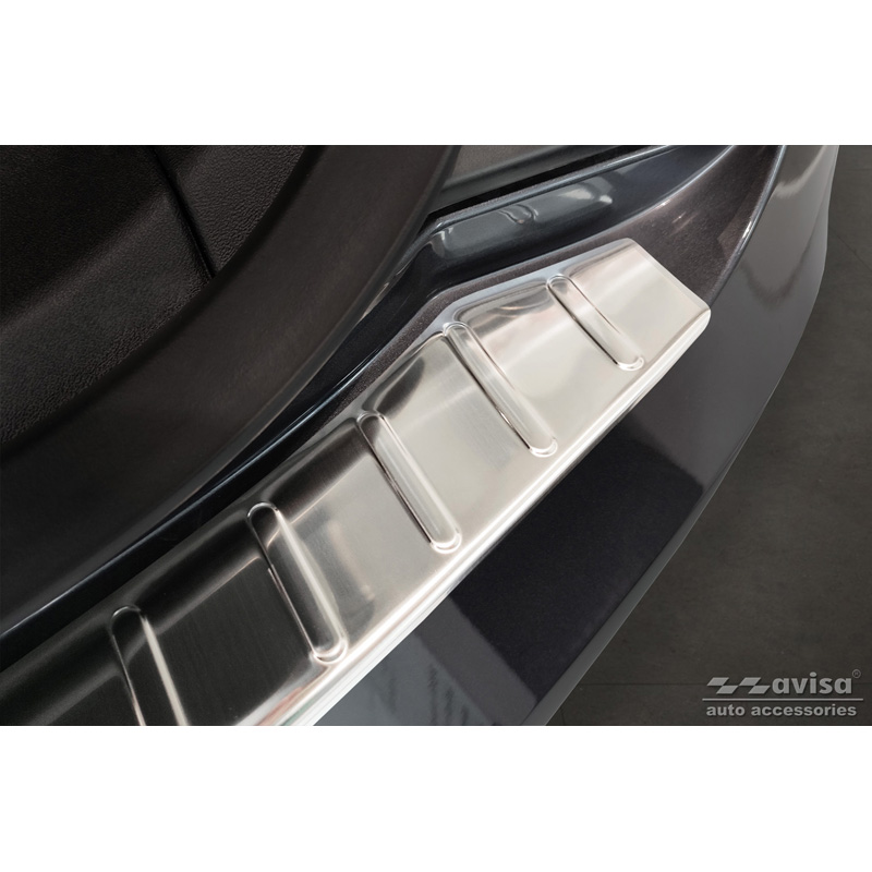 RVS Achterbumperprotector  Tesla Model S 2012- 'Ribs'