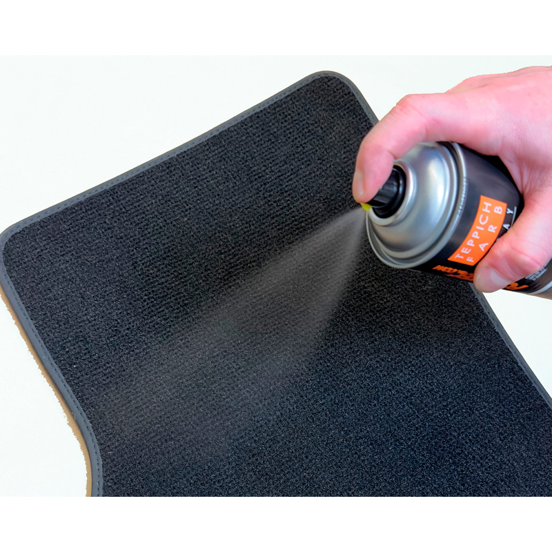 Foliatec Carpet Color Spray - matzwart 1x400ml