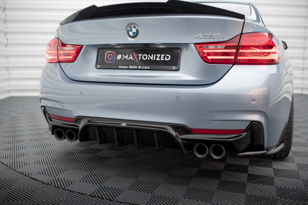 Achter Diffuser BMW 4 Coupe / Gran Coupe / Cabrio M-pack F32 / F36 / F33