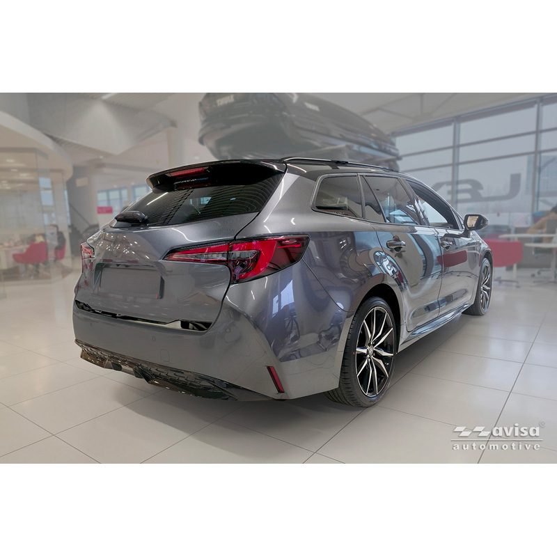 Avisa Zwart Chroom RVS Kofferbak Sierlijst  Toyota Corolla Touring Sports (E21) 2019-