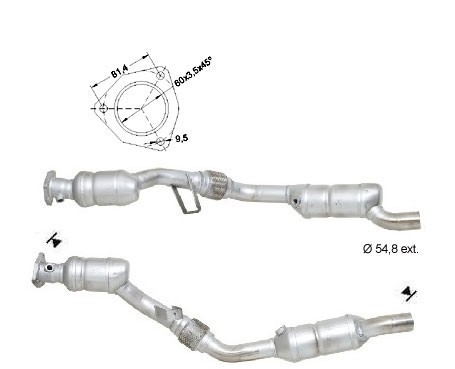 Audi A4 3.0i V6 2976 cc 160 Kw / 218 cv BBJ Magnaflow CAT Bouwja