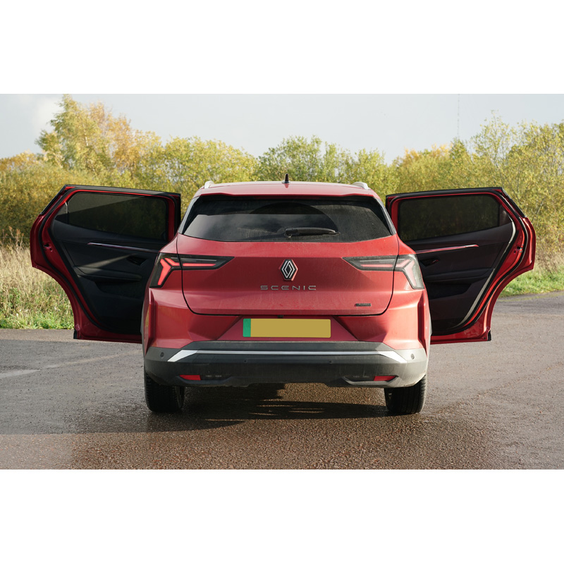Set Car Shades (achterportieren)  Renault Scénic E-Tech 2024- (2-delig)